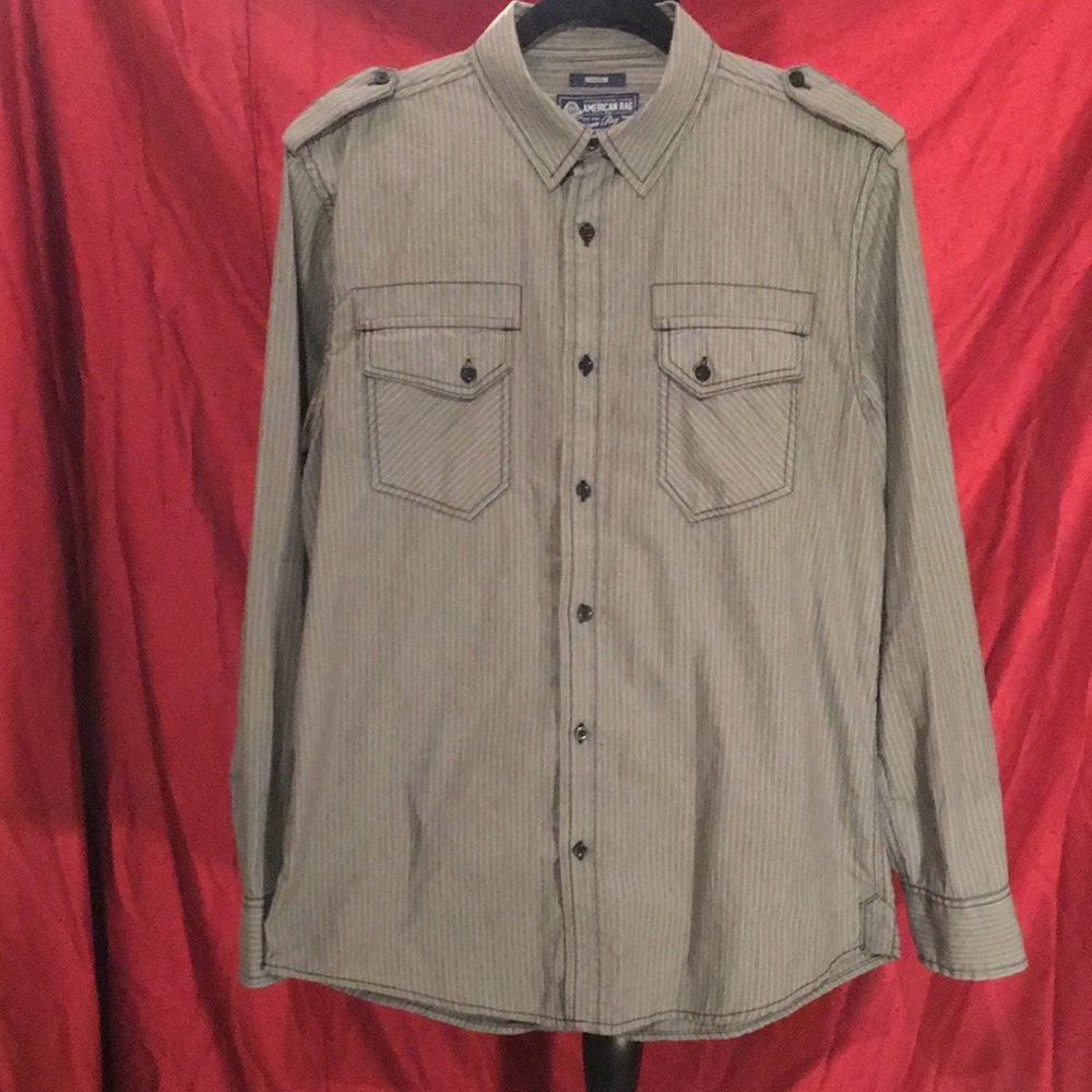 Men’s (Medium) American Rag button down shirt